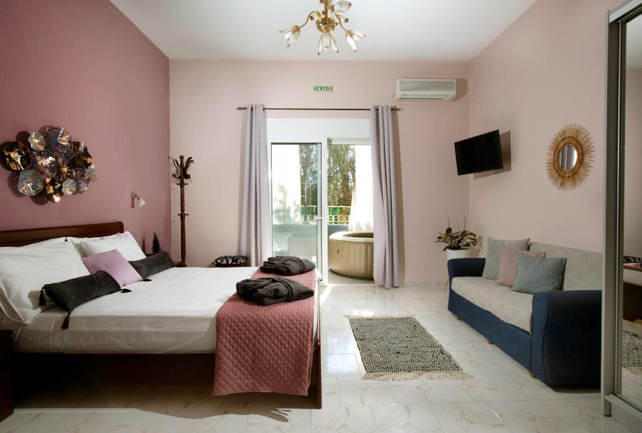 Sunset Apartments Архангелос Екстериор снимка